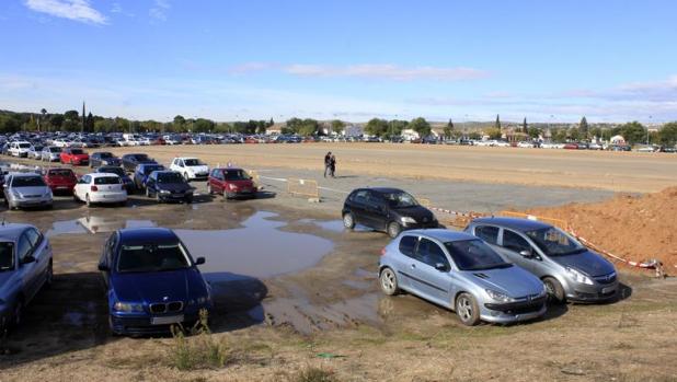 El parking de Santa Teresa tendrá un solado con adoquín de rejilla