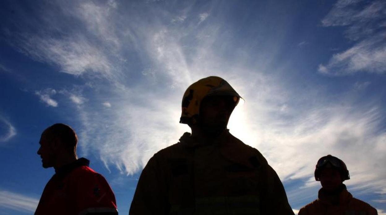 Efectivos de Bomberos del Consorcio Provincial de Alicante