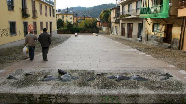 La Policía Nacional retoma en Molinaseca la búsqueda del anciano desaparecido hace tres meses