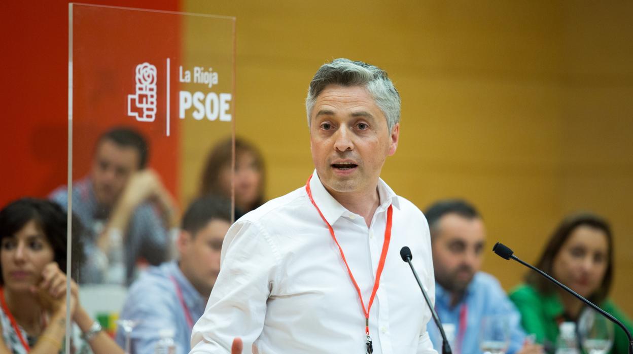 Francisco Ocón, secretario general del PSOE La Rioja