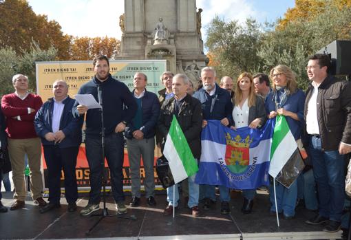 Jaime Ramos reivindica en Madrid un tren digno para Talavera