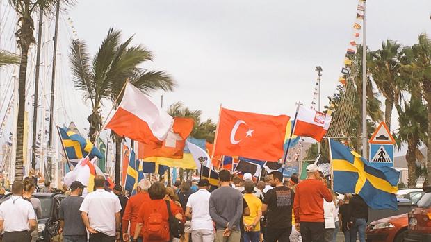 La fiesta multicultural, en la Regata ARC de Gran Canaria