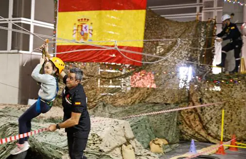 Imagen del stand del Ejército en la última edición de la feria Expojove de Valencia