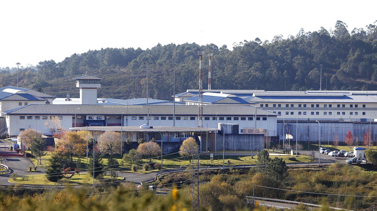 Exterior del centro penitenciario de A Lama, en Pontevedra