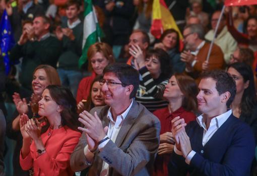 Arrimadas en la campaña andaluza