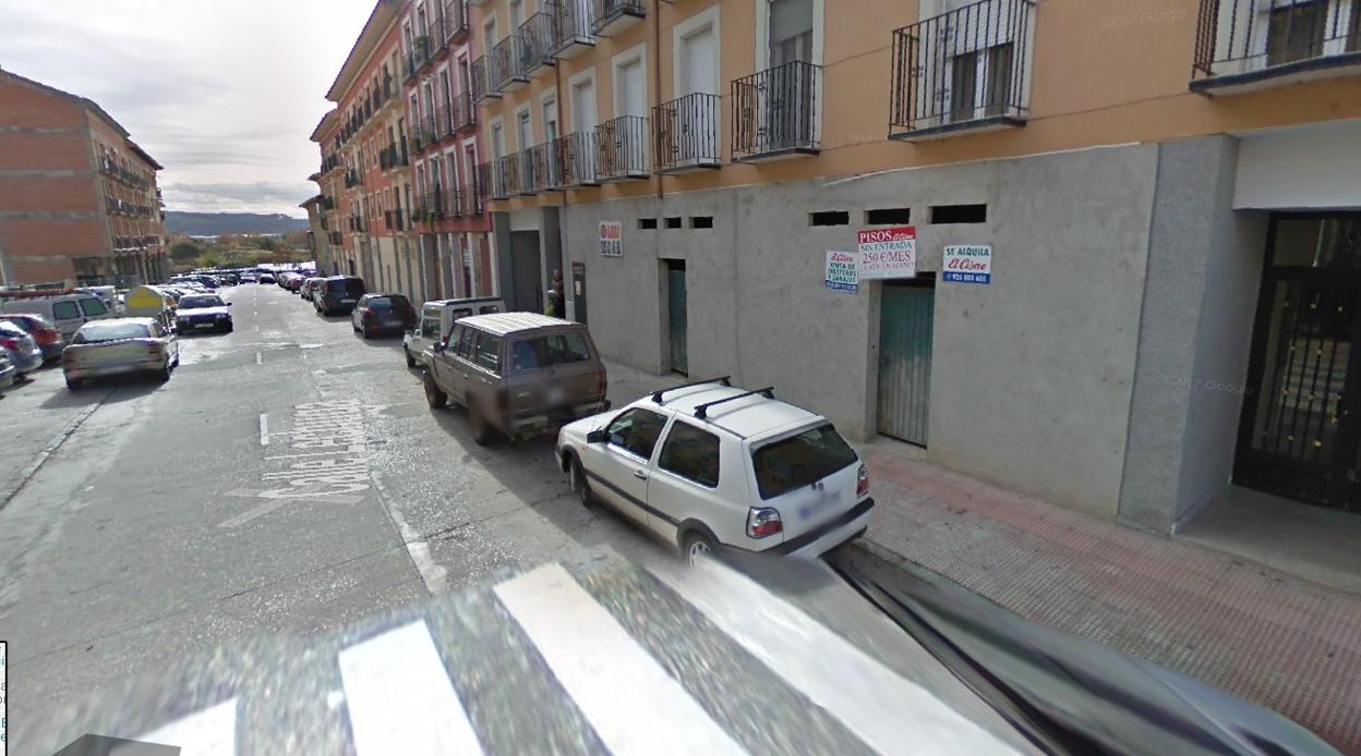 Calle Lechuga, lugar donde se produjo la agresión