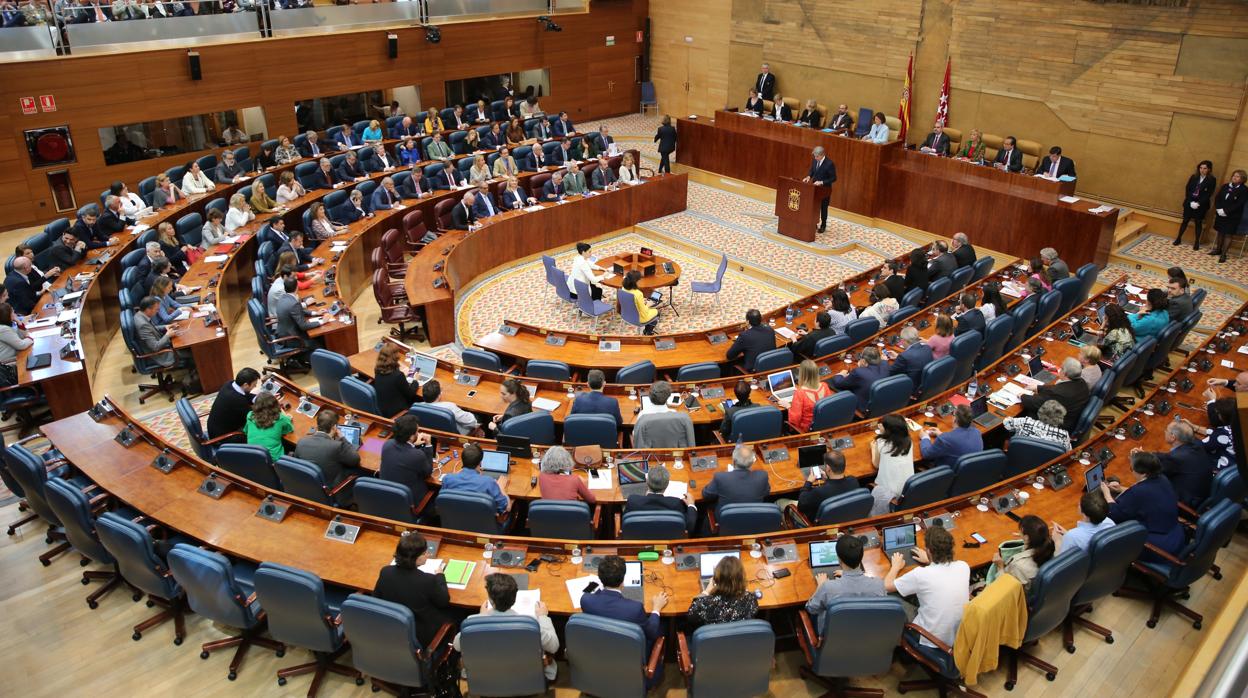 Vista general de la Asamblea de Madrid