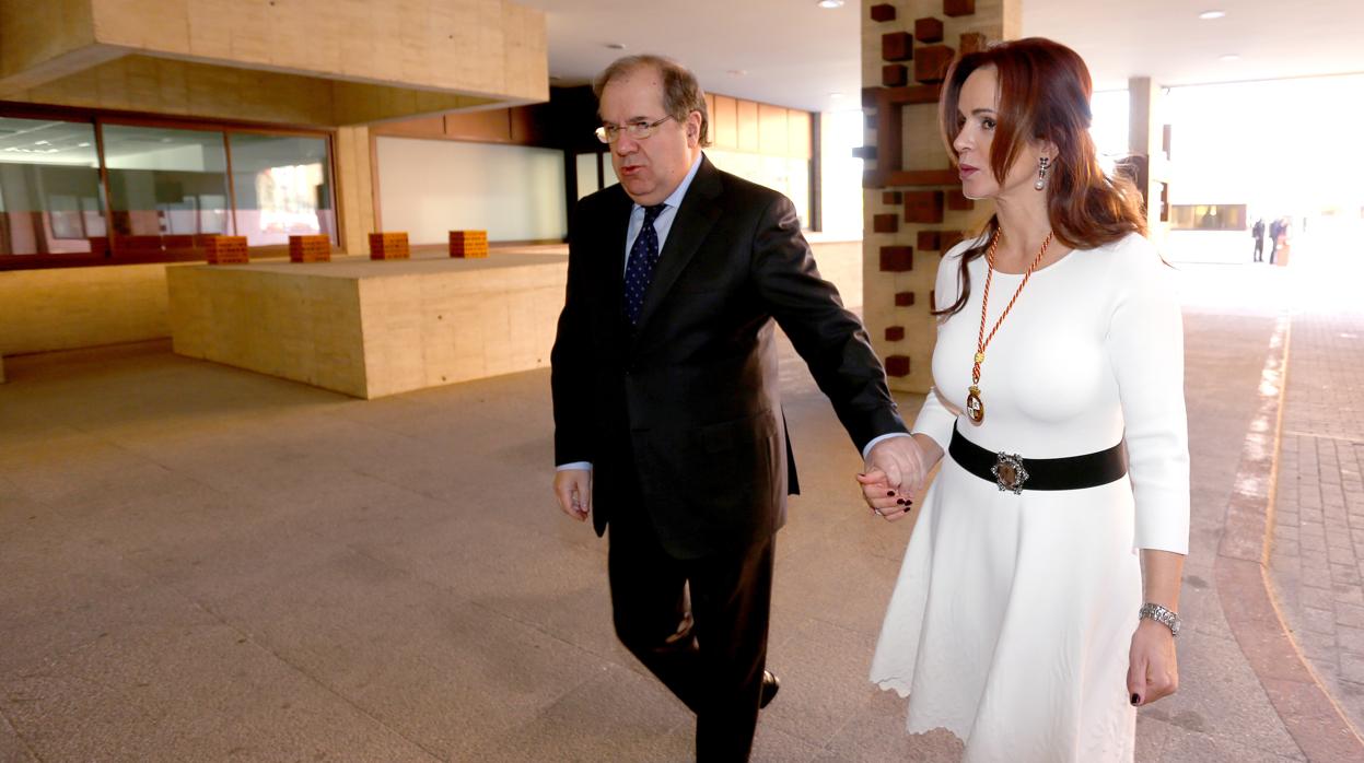 Juan Vicente Herrera y Silvia Clemente, en una imagen de archivo