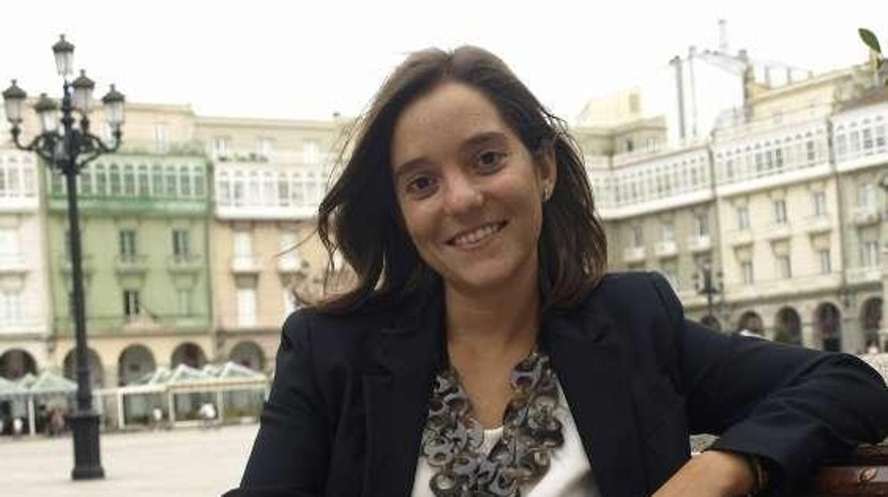 La candidata del PSOE coruñés, Inés Rey