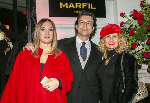 Mariola Dolz, Javier Alberni y Eva Alapont