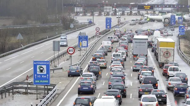 El fin del peaje incrementará un 35% el tráfico en la autovía Burgos-Vitoria
