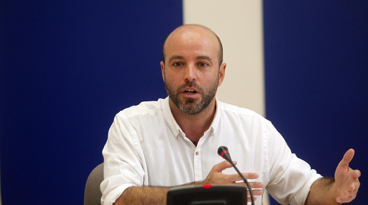 El líder de En Marea y candidato en las primarias, Luís Villares
