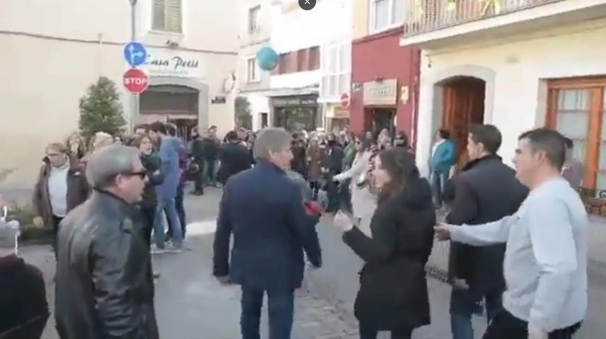 Captura del vídeo difundido por Ciudadanos