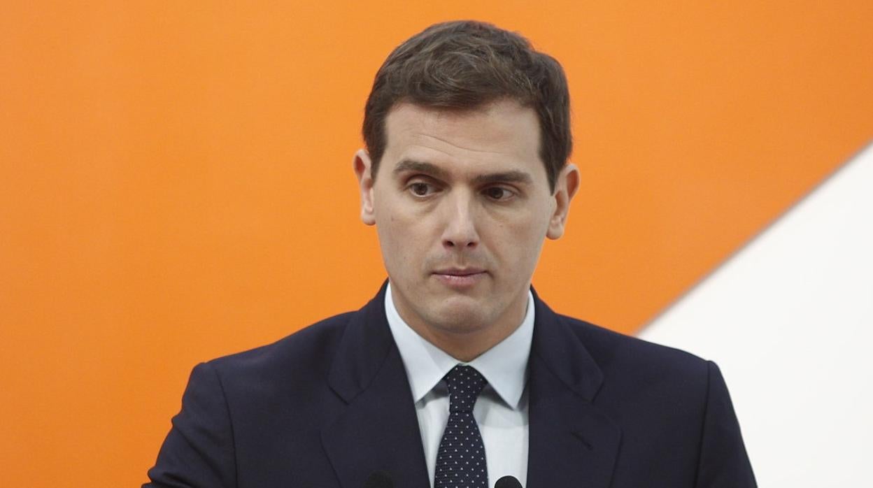 Albert Rivera, presidente de Ciudadanos