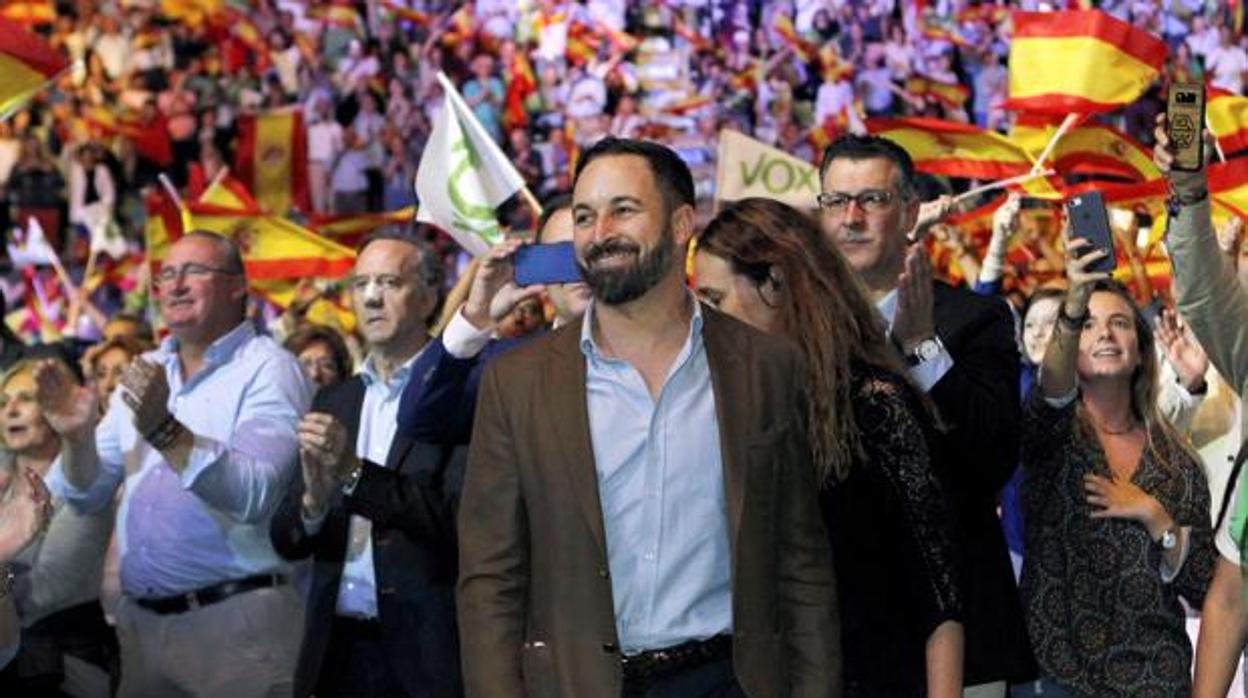 Santiago Abascal, líder de Vox