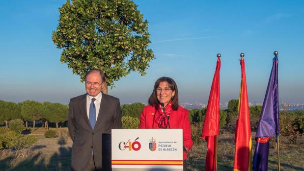 Pozuelo conmemora el 40 aniversario de la Constitución con la plantación de un árbol