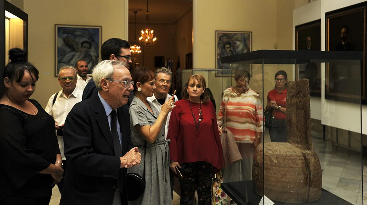 El alcalde de Palma formaliza en La Habana la cesión de un símbolo de la Guerra de Cuba