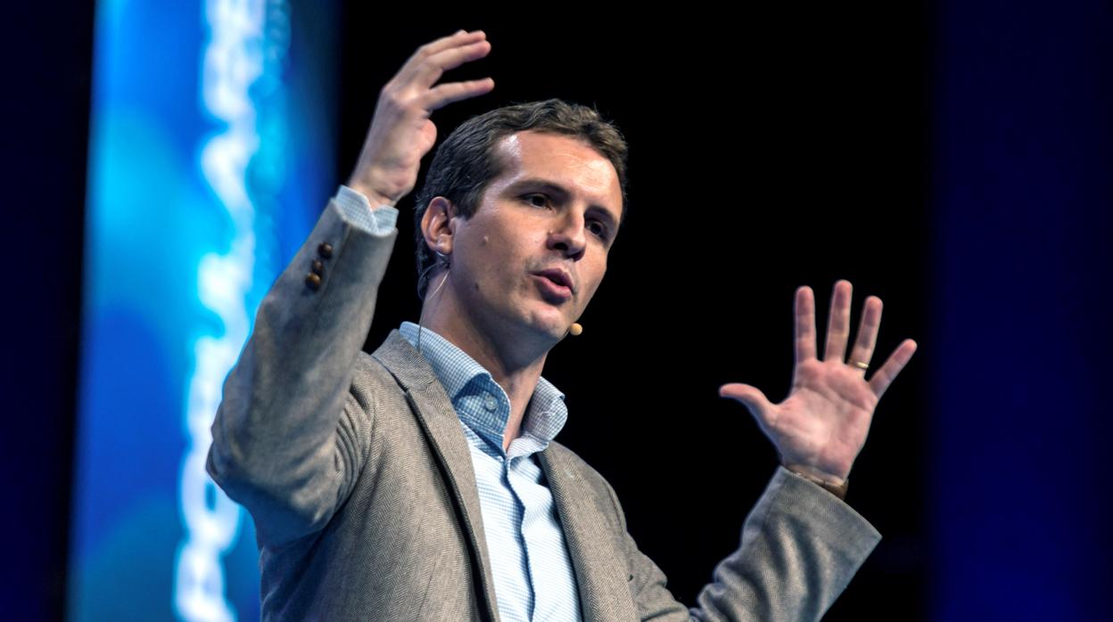 Pablo Casado, presidente del PP