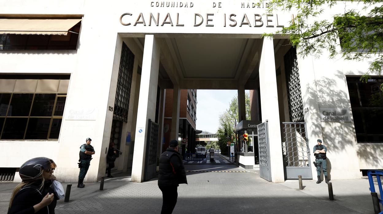 Sede principal de las oficinas del Canal de Isabel II, en Madrid