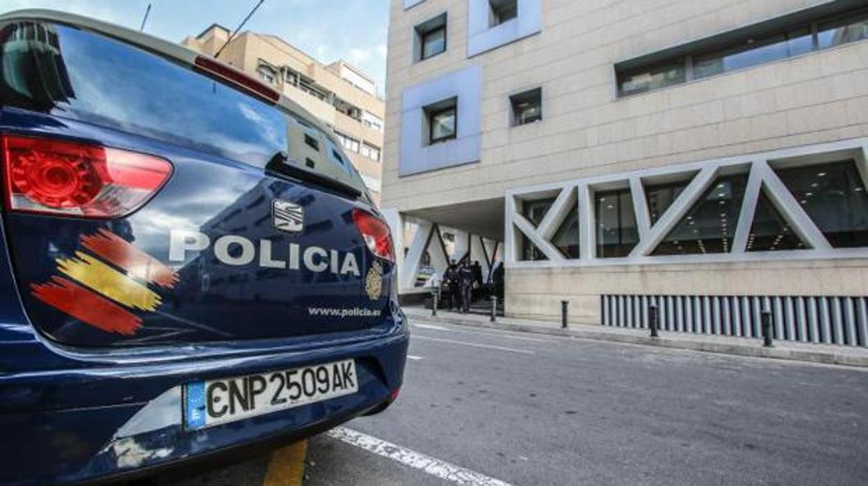 Imagen de la comisaría provincial de la Policía Nacional en Alicante