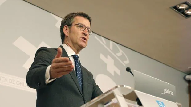El presidente del Gobierno gallego, tras el Consello de la Xunta