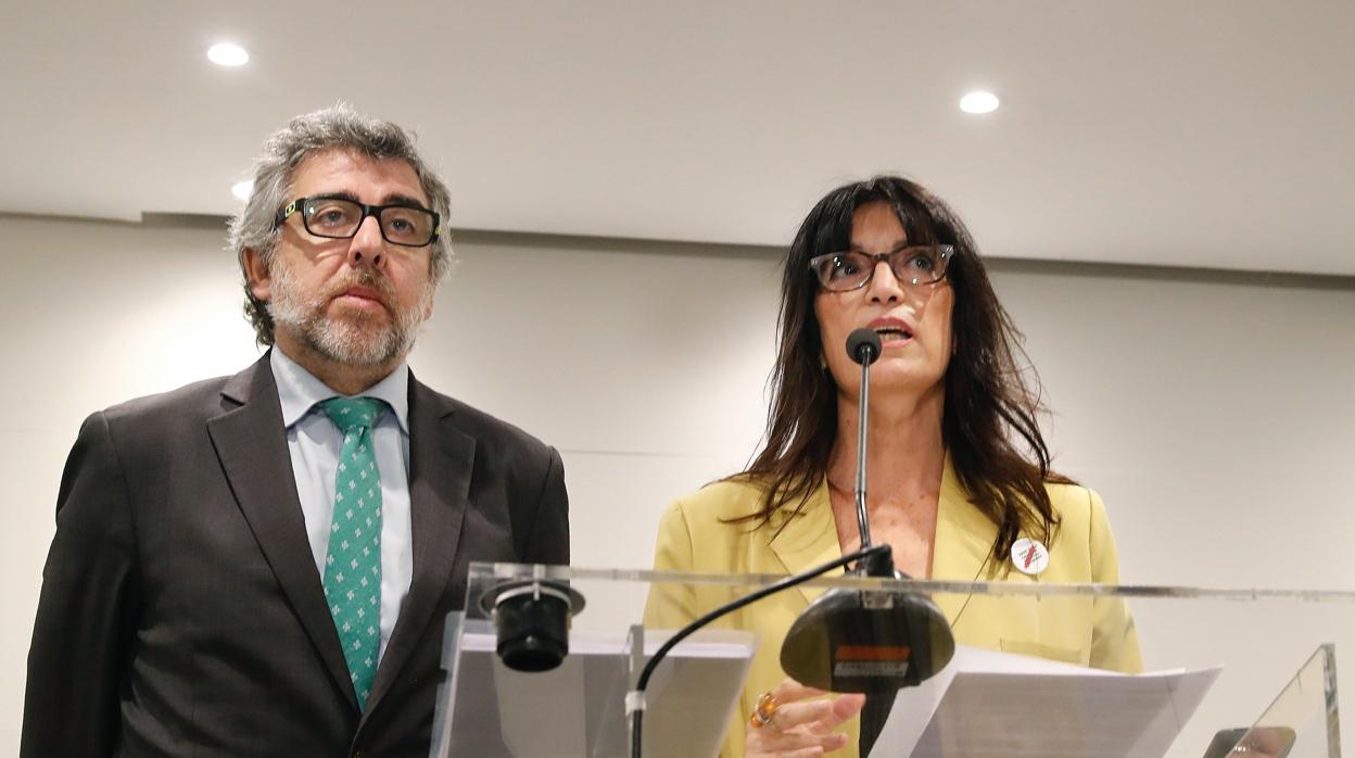 El abogado de los presos en huelga de hambre y una portavoz comparecen en Madrid