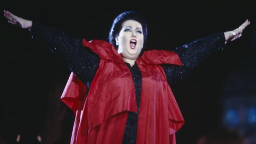 La soprano barcelonesa Montserrat Caballé