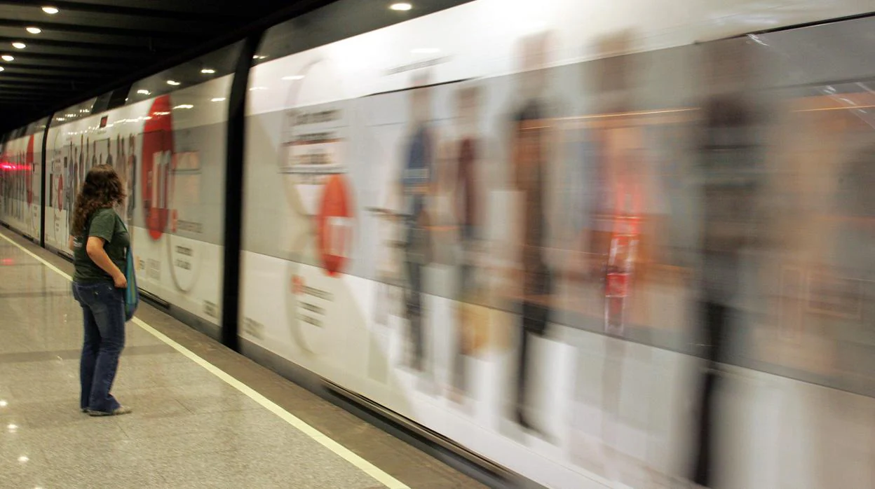 Imagen de archivo del metro de Valencia