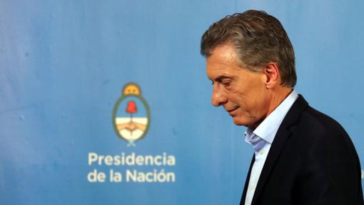 El presidente de Argentina, Mauricio Macri