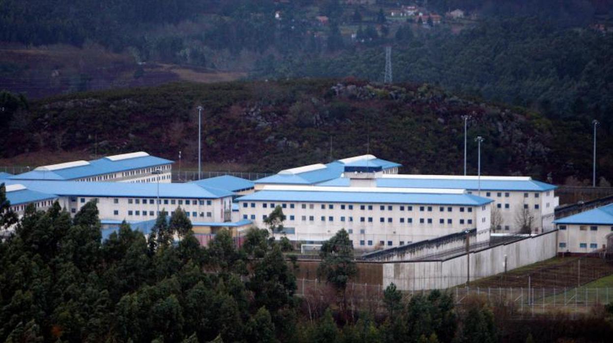 Vista aérea de la cárcel de A Lama, en la provincia de Pontevedra