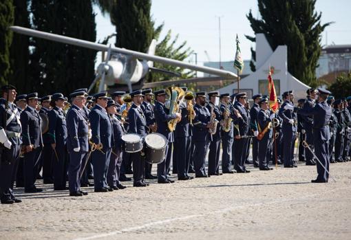 Acto militar con motivo de la festividad de la Virgen de Loreto el pasado 10 de diciembre