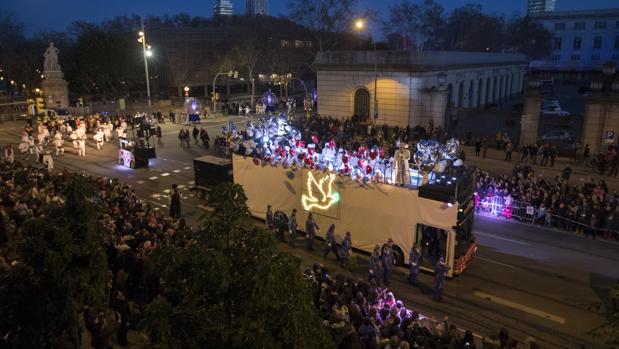 Barcelona blinda la cabalgata de los Reyes Magos