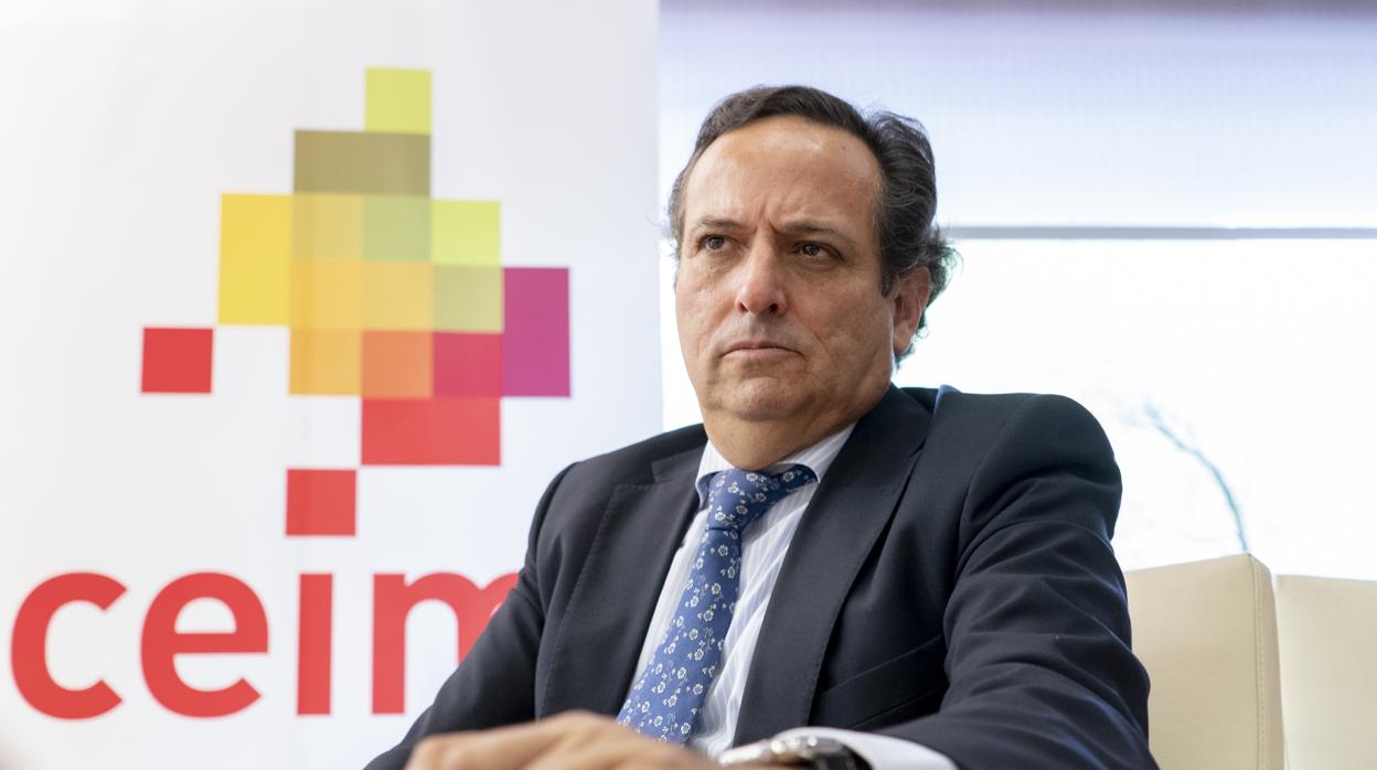 Juan Pablo Lázaro, presidente de los empresarios madrileños