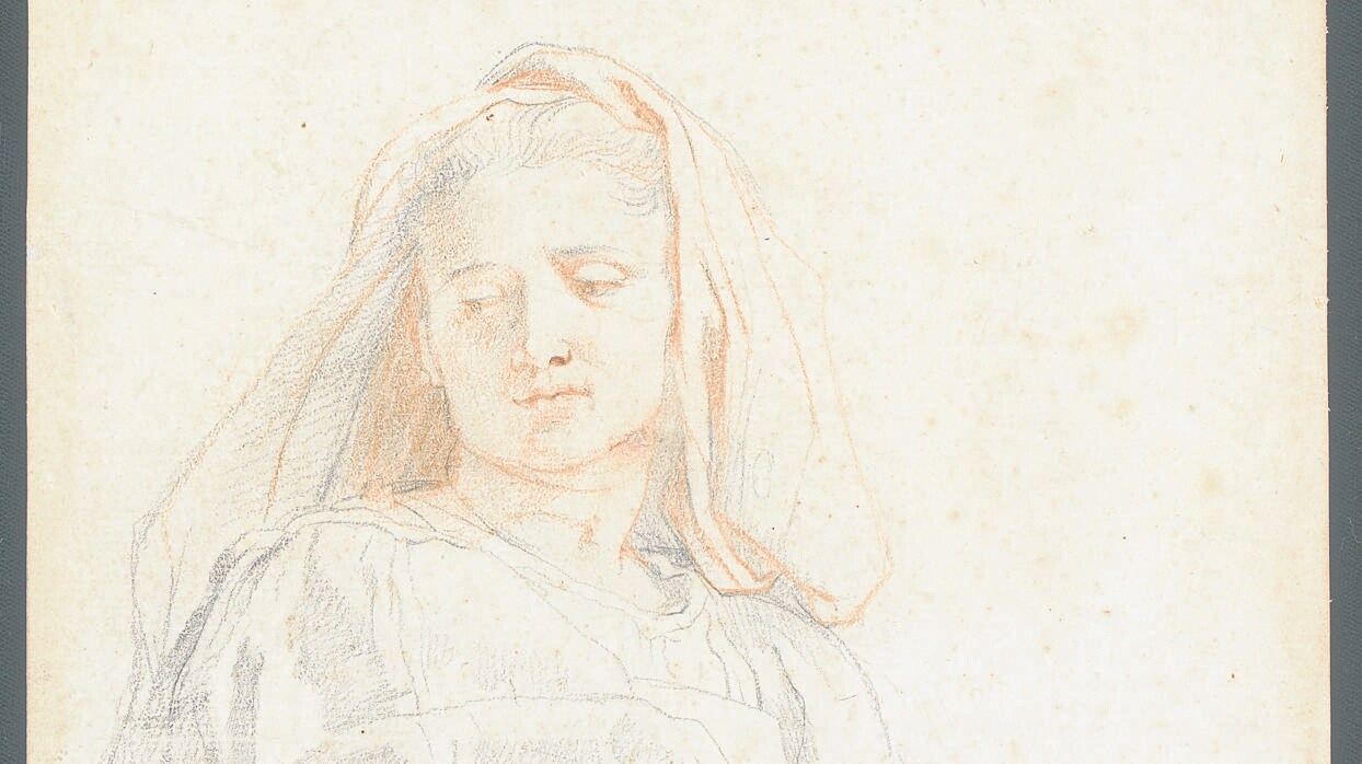 «Estudio de mujer sedente», de Rubens