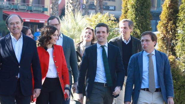 Los candidatos por Madrid prometen ser «palanca de cambio para llevar a Casado a Moncloa»