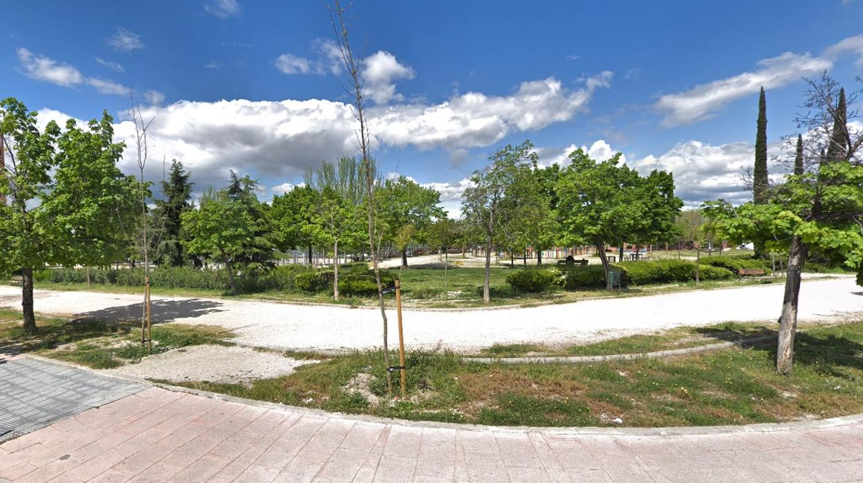 Parque de la Viña, donde presuntamente tuvo lugar la agresión sexual
