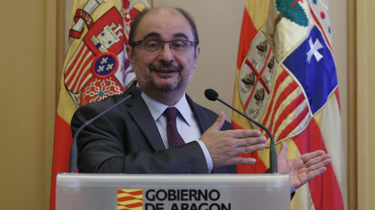 Javier Lambán, presidente de Aragón y líder regional del PSOE