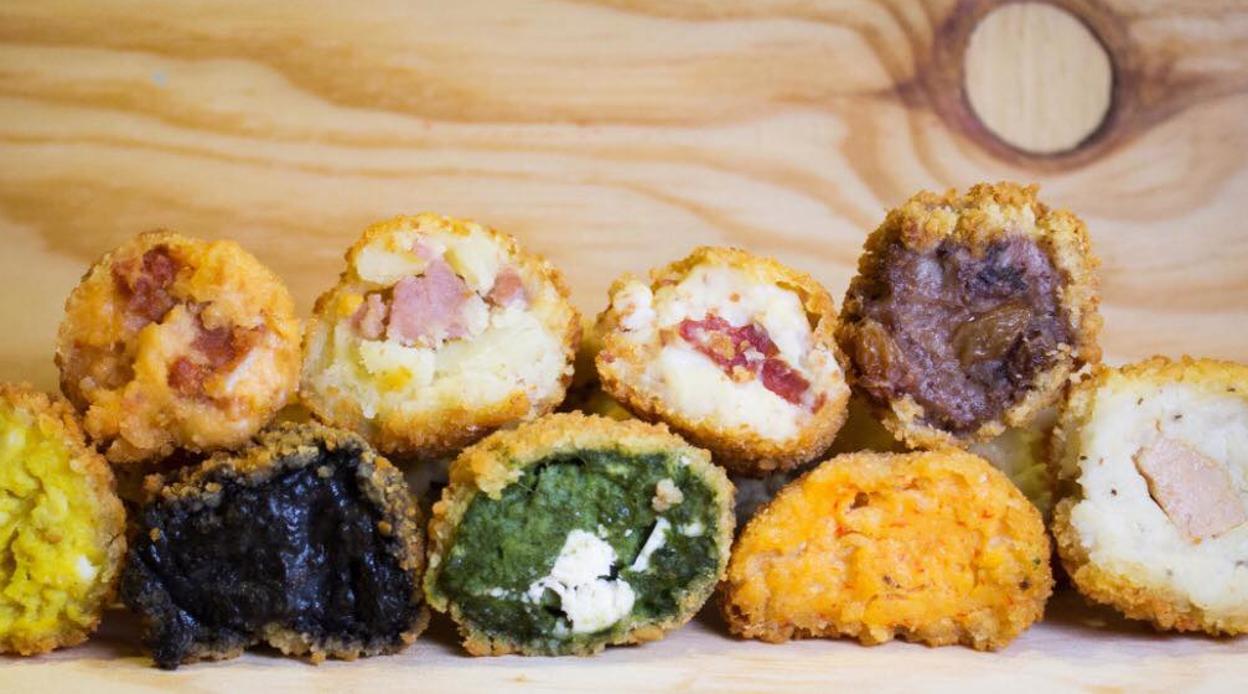 Croquetas del local «Croquetea», en Valencia