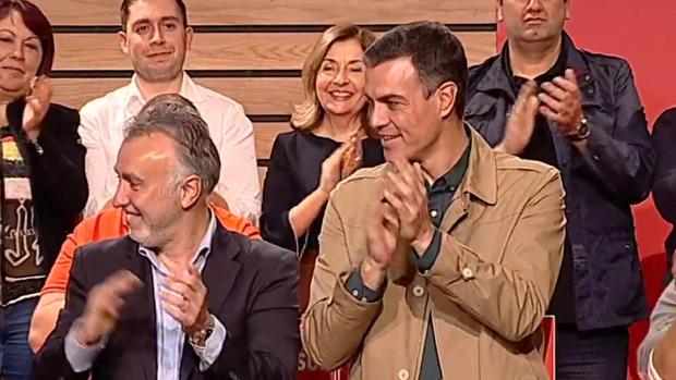 Vídeo: Sánchez dice que «a Canarias le sienta bien el PSOE en La Moncloa»