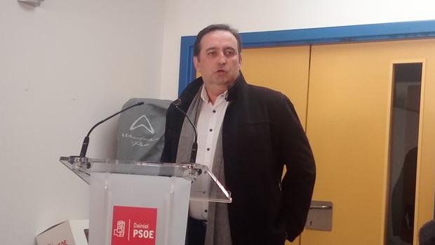 Miguel Antonio Rodríguez, candidato del PSOE a la alcaldía de Daimiel