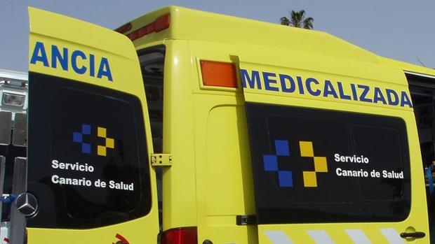 Ocho ingresados en accidentes de tráfico en Canarias