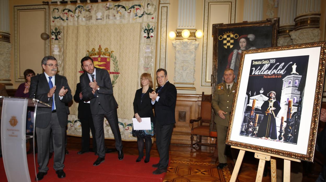 Presentación del cartel de la Semana Santa de Valladolid