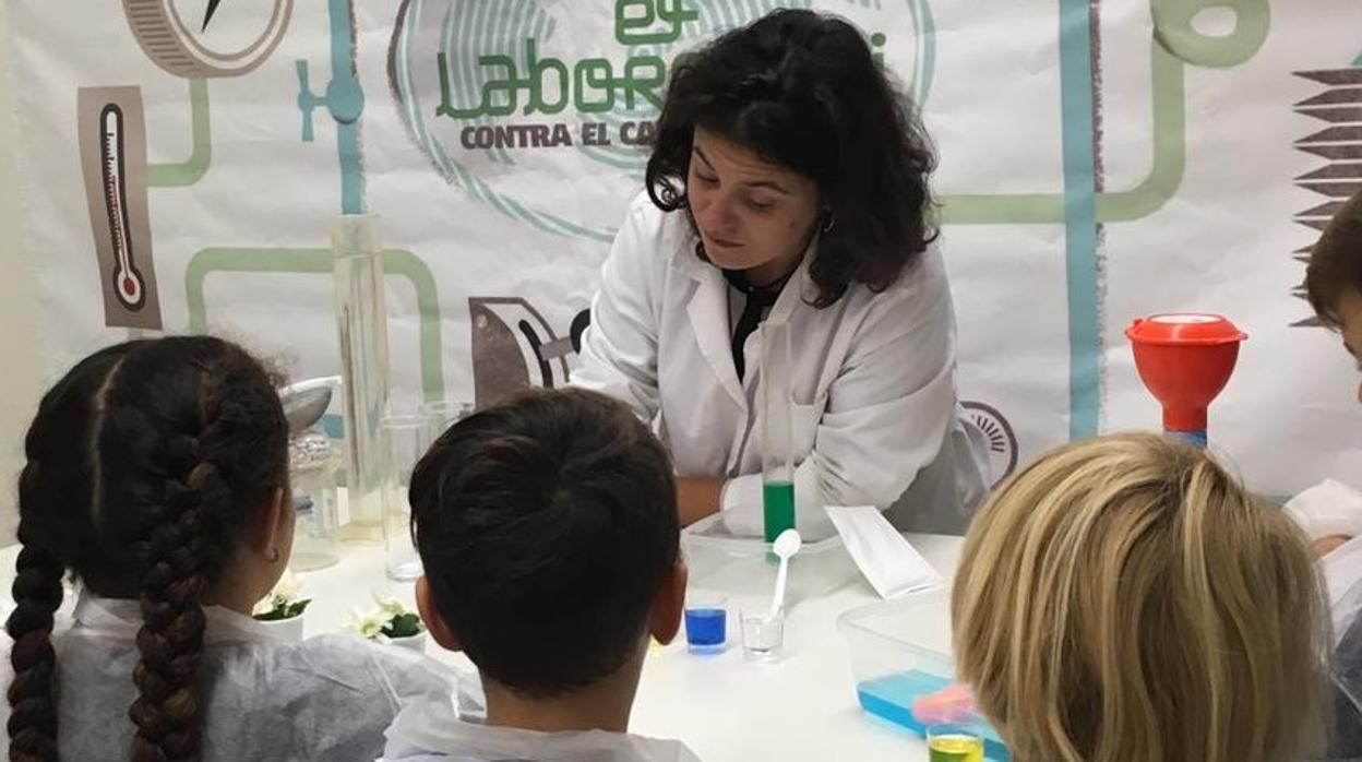 Actividad «Aqualogía», organizada por Hidraqua con escolares