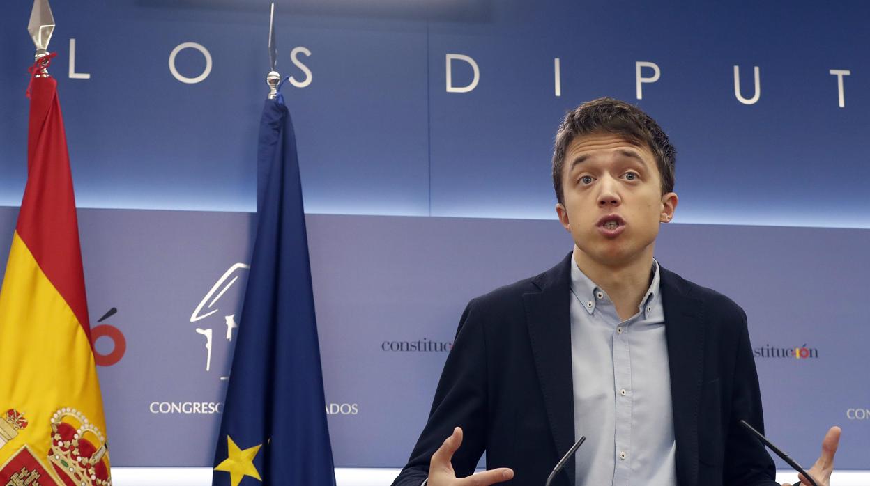 Íñigo Errejón, exdiputado de Podemos