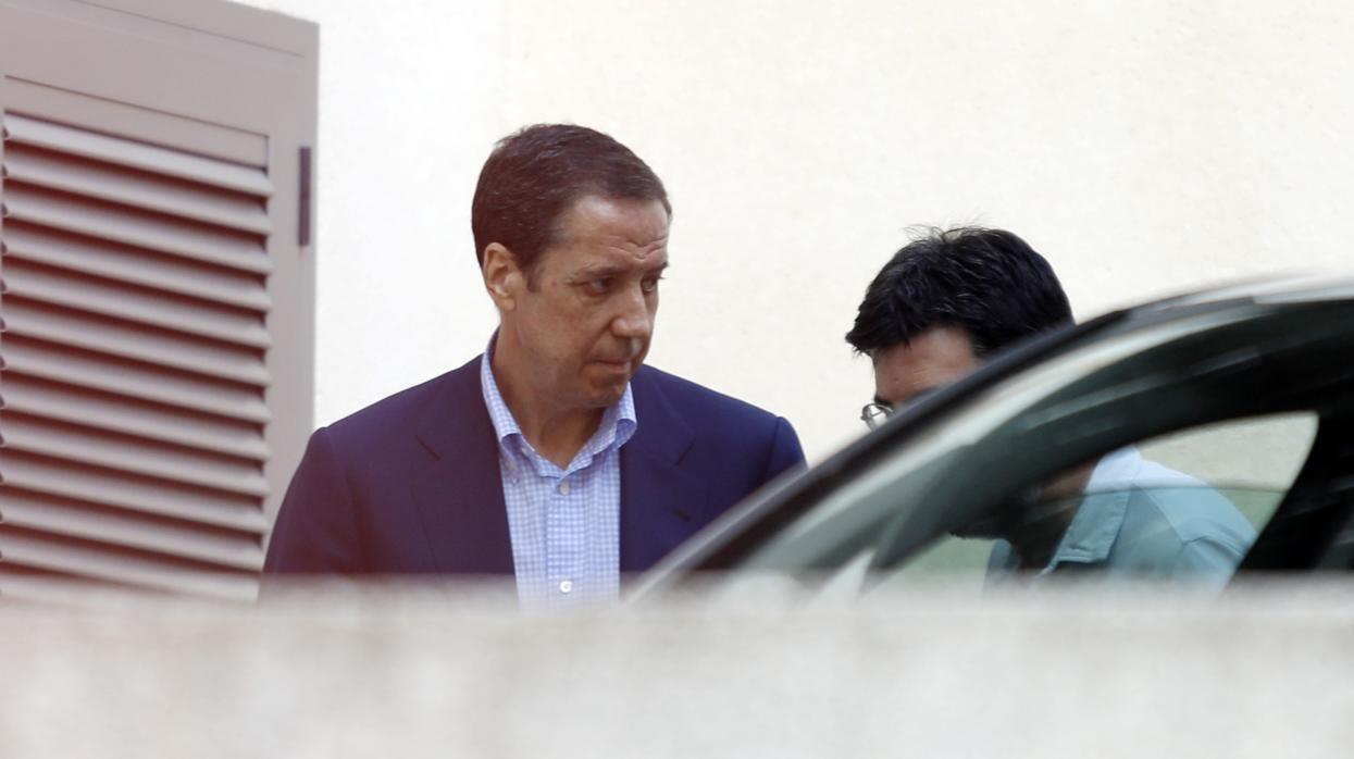 Eduardo Zaplana, el día de su detención