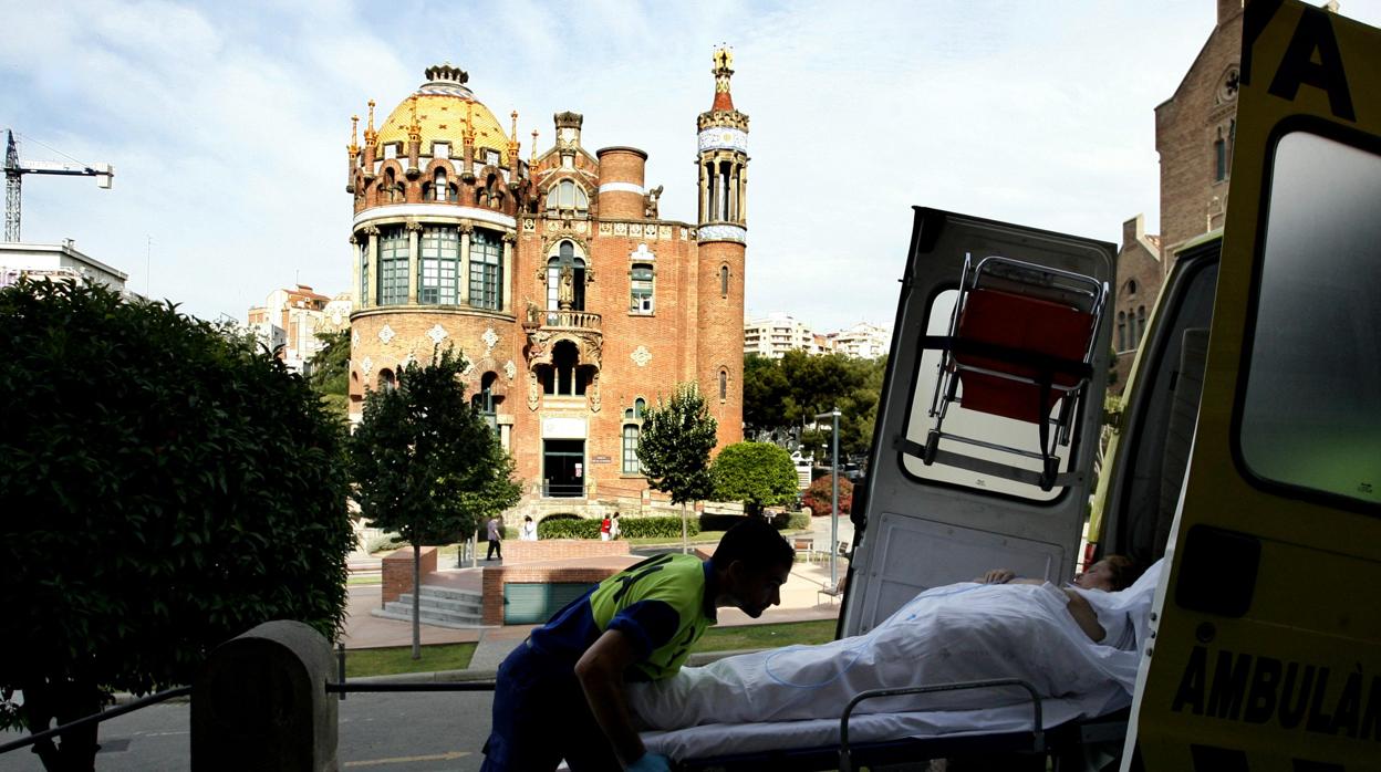 Hospital de Sant Pau de Barcelona, en el que se realizó la intervención