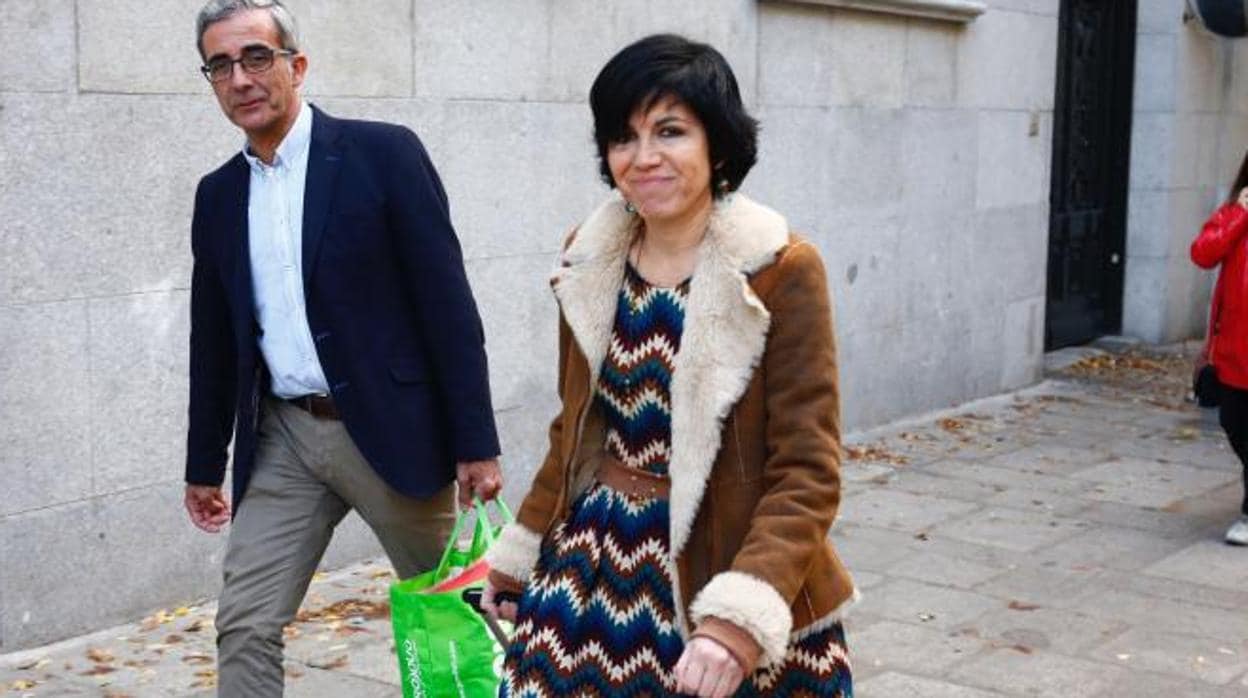 La juez Pilar de Lara, el pasado noviembre en Madrid, con motivo de su comparecencia ante el CGPJ por el expediente sancionador incoado contra ella