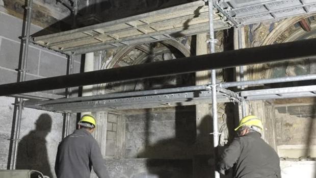 Arranca la restauración de la valiosa Capilla de la Purificación, en la catedral de Tarazona