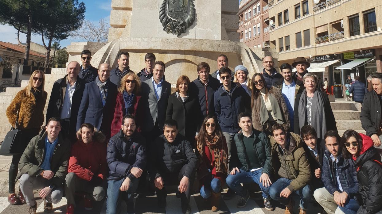 Bonig, durante el acto en Requena este sábado