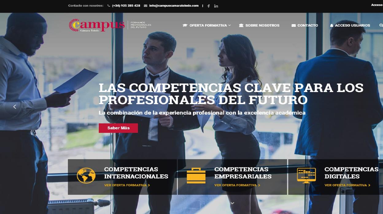 El nuevo «Campus Cámara de Toledo» ofertará cursos de idiomas, de logística y de piloto de drones